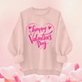 thumbnail image 5 of HCNTES Women's Spring Valentine Long Sleeve Crew Neck Love Heart Graphic Pullover Casual Comfortable Fashion Sweatshirt for Girls(L253-Pink,M), 5 of 9