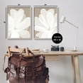 thumbnail image 4 of Stupell Industries White Boho Flowers Botanical & Floral Painting Gray Framed Art Print Wall Art, 24 x 30, 4 of 10