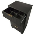thumbnail image 5 of Manhattan Comfort Granville Tall & Narrow Engineered Wood Dresser in Dark Gray, 5 of 7