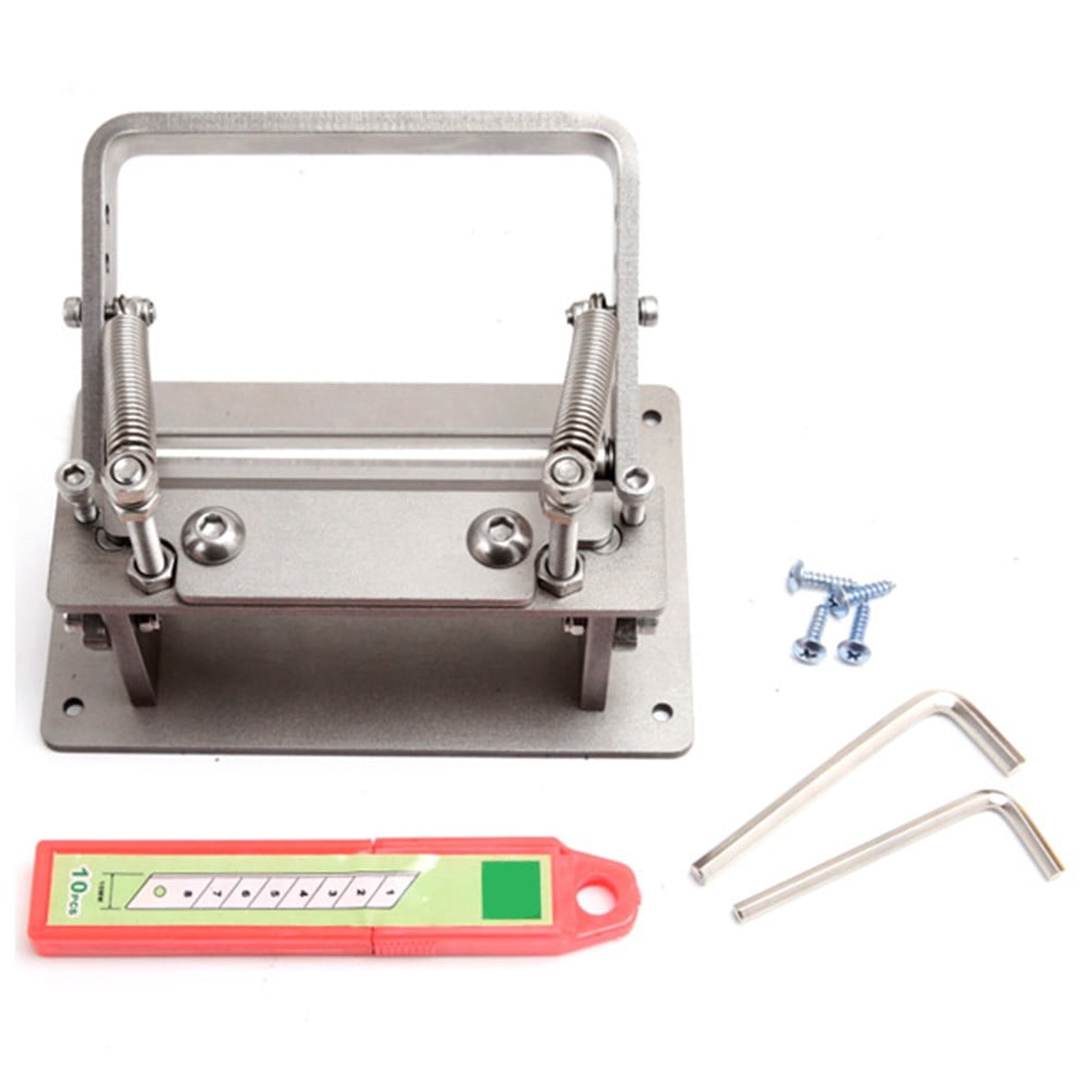 Craft Manual Leather Thinning Machine Durable Stainless Steel Construction