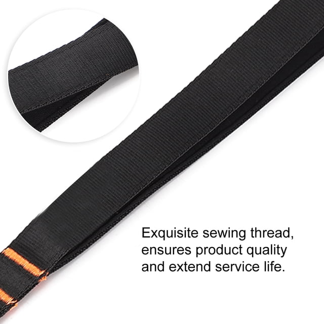 Pet Dog Traction Rope, Multifunction Pet Traction Rope, Nylon Traction Rope Pet Dog Pets for Outgoing Walking black,silver