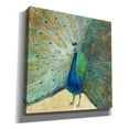 thumbnail image 2 of Epic Graffiti  "Blue Peacock" by Danhui Nai, Giclee Canvas Wall Art - 26" x 26", 2 of 3