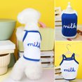 thumbnail image 2 of Dog Vest - Sleeveless Soft Comfortable - Letter Printing - Pet Dog Summer T-shirt - Pet Supplies, 2 of 8