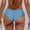 Blue, variant on Women's Swim Shorts, Swim Pants Women's Bikini Swimwear High Waisted Bottoms for Swimming Beach Summer Comfort Bathing Suit Green XXL