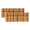 Orange, Brown, Cream, variant on 2 Pack Valances for Windows, Buffalo Plaid Fall Window Valances for Living Room/Bedroom/Bathroom, Thanksgiving Orange Brown Autumn Harvest Light Filtering Kitchen Curtain Valance 42"W x12" L