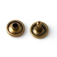 thumbnail image 2 of 100x Double Cap Rivet Tubular Metal Leather Craft Repairs Studs Punk Spike Decor, 2 of 19