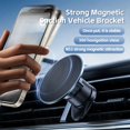 thumbnail image 2 of Magnetic Car Phone Mount 360 Degree Rotation Angle Adjustable Air Vent Phone Holder Ultra-Thin For Most Vehicles, 2 of 6