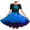 Blue 7, variant on Fatuov Kids Toddler Girls Summer Dress, Short Sleeve A-Line Flowy Midi Dresses Fashion Cute Print Crew Neck Dance Dress Blue Size 4T