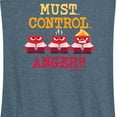 thumbnail image 3 of Inside Out - Must Control Anger - Women's Racerback Tank Top, 3 of 5