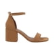 thumbnail image 1 of Zapatilla MILAGROS Mujer Formal Ajustable tacon bajo cafe 26, 1 of 4