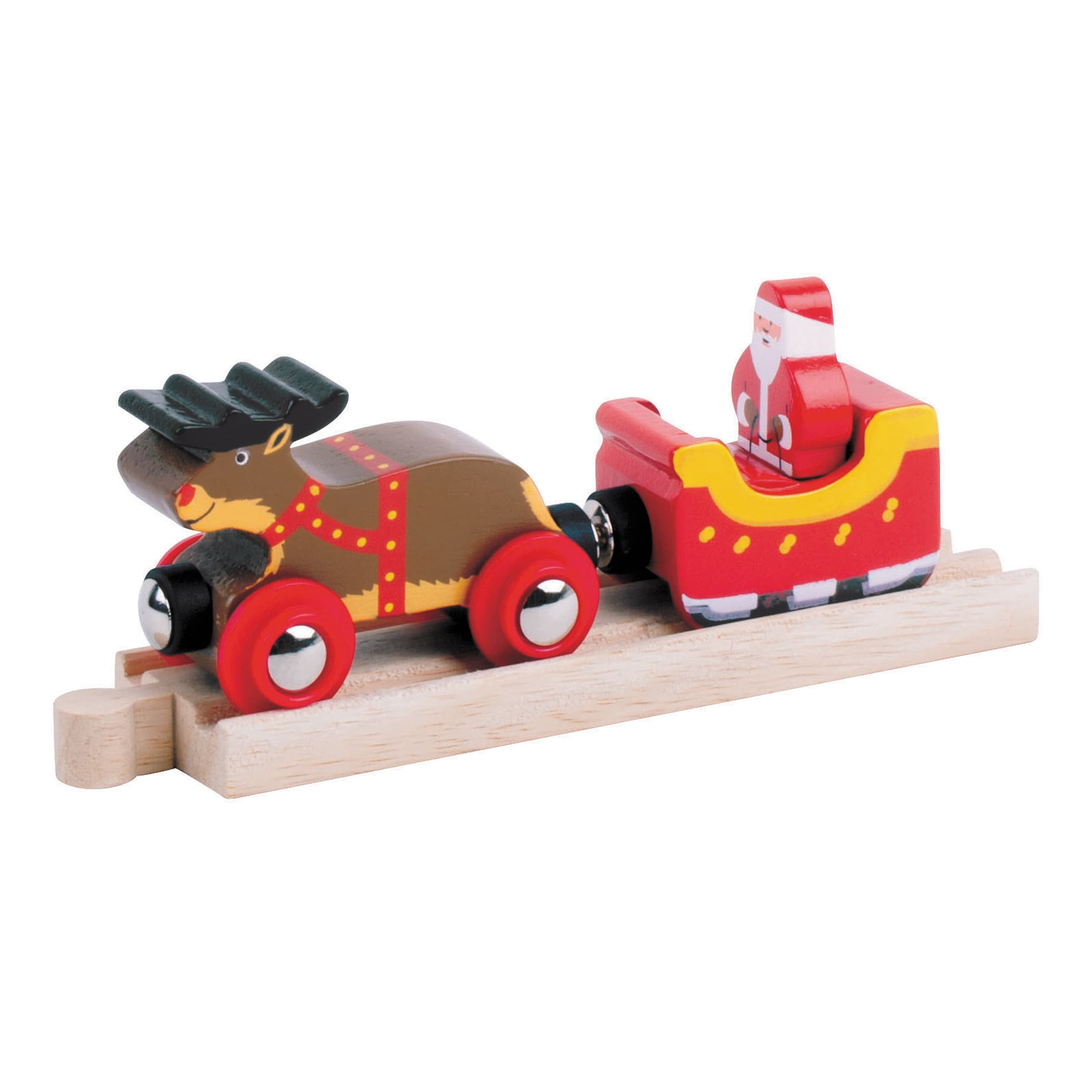 flying santa sleigh toy