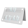 thumbnail image 3 of Funda dura, carcasa Compatible con MacBook Pro 13 Pulgadas con CD-ROM (A1278, Versión 2012-2008), Crystal Transparente, 3 of 5