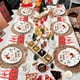 thumbnail image 4 of Juego de 10 Platos de Papel Navideños, Vajilla Desechable con Papá Noel, Reno y Muñeco de Nieve, con Suministros para Fiestas de Invierno., 4 of 6