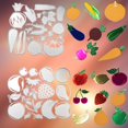 thumbnail image 3 of Troquelado para álbumes de recortes WZWHXJHJH para hacer tarjetas (frutas y verduras), 3 of 7