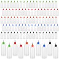 thumbnail image 1 of Singhou 100 unidades de botellas de 120 ml con pegamento, plástico C, 1 of 5