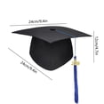 thumbnail image 2 of Ohufall Class Of 2026 Graduation Decor Bachelor Caps With Year Tassels For Adults And Kids Party Props, 2 of 2
