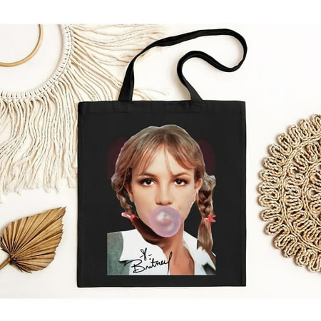 vintage New Britney Spears Band Gift For Fan White S-234 Tote Bag-TH21441