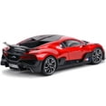 thumbnail image 4 of Bugatti Divo Red Metallic with Carbon Accents 1/18 Diecast Model Car by Bburago, 4 of 4