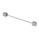 thumbnail image 4 of 2 uds.Pin de cuello de formal para hombre, accesorios de broche de barra de clip de de oro plateado para caballeros Fernando pasadores de barra de cuello para hombres shuits, 4 of 8