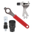 thumbnail image 4 of Compact Bottom Bracket Tool, Bike Repair Tool, 4 PCS 362g Children's Bikes For Mountain Bikes Foldable Bikes Road Bikes Bottom Bracket Black,Bottom Bracket Silver, 4 of 8