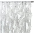 thumbnail image 2 of Cortinas Sweet Home Collection en gasa transparente con forma de cascada, 96 x 50 cm, 2 of 4