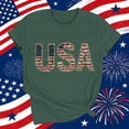 thumbnail image 4 of Vetsdori Women's Patriotic T Shirts Red White and Blue Independence Day Pullover Short Sleeve Fourth of July,USA Years Anniversary Graphic Crew Neck Summer Blouses for Women Casual, 4 of 7