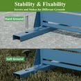 thumbnail image 5 of MAYEERTY 72X47 Privacy Screen Fence, Heavy Duty Fence Privacy Screen Outdoor， Night Blue Galvanized Sheet6-Piece Set, 5 of 5