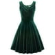 thumbnail image 2 of GRACE KARIN-vestidos de fiesta con lentejuelas y purpurina para mujer, vestido de terciopelo con cuello en V, línea A, vestido de noche de encaje, vestido de novia sin mangas, Invierno, 2 of 7