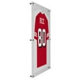 thumbnail image 3 of OnDisplay Acrylic Sports Jersey Display Frame - Wall Mounted 3D Design with UV Protection - Memorabilia Storage Case - Baseball/Hockey/Basketball/Football/Soccer, 3 of 7