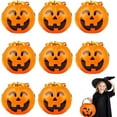 thumbnail image 4 of TOOPTY Plastic Pumpkin Candy Bucket, Halloween Trick or Treat Basket for Kids, 4 of 5