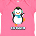 thumbnail image 4 of Inktastic Chillin Penguin Boys or Girls Baby Bodysuit, 4 of 5
