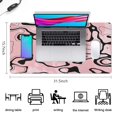 thumbnail image 5 of Pink Black Camouflage&nbsp;pad Mousewaterproof,rubber+multispandexwashable the Camouflage SeriesmousepadDesk Pad for Office Home Game 31.5x15.7inches, 5 of 7