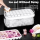 thumbnail image 5 of Contenedor de Cubitos de Hielo con Tapa Moldes para Cubitos de Hielo Bandejas de Hielo para Congelador Bandeja para Cubitos de Hielo Molde Contenedor de Congelador Extraíble, 5 of 5
