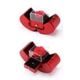 thumbnail image 4 of Minnieouse Joyero de flores eternas Cajas de anillos de Navidad Organizador Pareja de moda Favores románticos Accesorio de regalo para novia Disfraces de disfraces Rojo caja navideña Minnieouse AP018750-01, 4 of 6