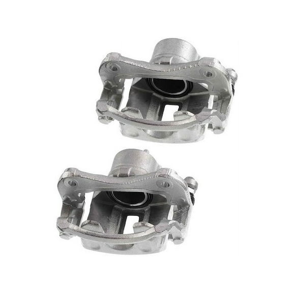 Front Brake Caliper Set 2 - Compatible with 2002 - 2005 Hyundai Elantra 2.0L 4-Cylinder 2003 2004