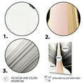 thumbnail image 3 of Designart Minimalism Pink And Gold Cubic Fusion VIII Canvas Wall Art, 3 of 5