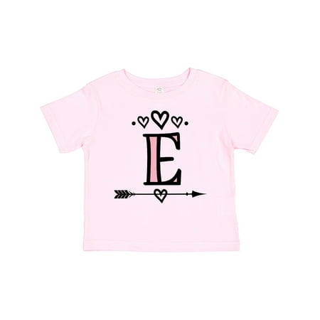 

Inktastic Letter E Monogram Tribal Arrow Gift Toddler Toddler Girl T-Shirt