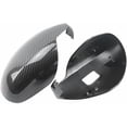 thumbnail image 1 of Compatible For Seat Leon MK1 1M 1999-2006 Car Rearview Mirror Cover Side Wing Protect Frame Covers Trim Carbon Look and Bright Black(Carbon Fiber Look), 1 of 7