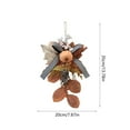 thumbnail image 3 of 13.77x9.05 Inch Autumn Thanksgiving Artificial Sunflower Hanging Ornament Wall Window Door Decoration with Warm Fall Atmosphere, 3 of 6