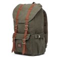thumbnail image 3 of KAUKKO School Travel mochila para universidad flexible con portátil de 15", 22L(Lienzo/Verde) KAUKKO EP5A, 3 of 5