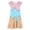 dress 31#Pink, variant on oqasdz Girls Dresses with Ice Cream Print Flowy Sleeveless Casual Playful Dress for Toddler Kids Party and Outdoor Activities Summer Dress