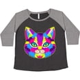 thumbnail image 3 of Inktastic Pop Art Cat Women's Plus Size T-Shirt, 3 of 5