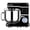 Black, variant on CazToi 6.7 L Stand Mixer, 660W Electric Kitchen Dough Mixer with 10-Speed Control, Tilt-Head Food Mixer with Stainless Steel Bowl, Dough Hook and Whisk