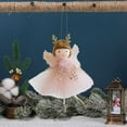 thumbnail image 6 of Wonderland Angel Doll Ornament Weaving Christmas Tree Decoration Fall Wedding Birthday Halloween Thanksgiving Christmas Holiday Decor, 6 of 6