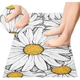 thumbnail image 2 of Coolnut White Daisies Soft Runner Rug, Washable Non-Slip Room Rug, Hallway Rug Runner for Entryway,Hallway,Bathroom,and Kitchen,39x20In, 2 of 7