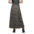 thumbnail image 4 of Moomaya Skirts For Women Long Length Rayon Printed Casual Summer Wear Clothing, 4 of 6
