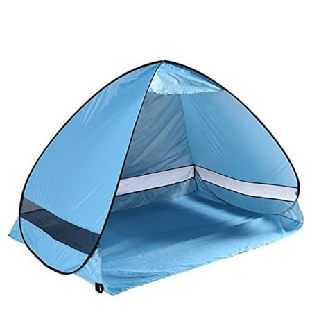 Always Outdoors Pop Up Cabana Beach Tent Baby Sun Shelter Ocean Blue