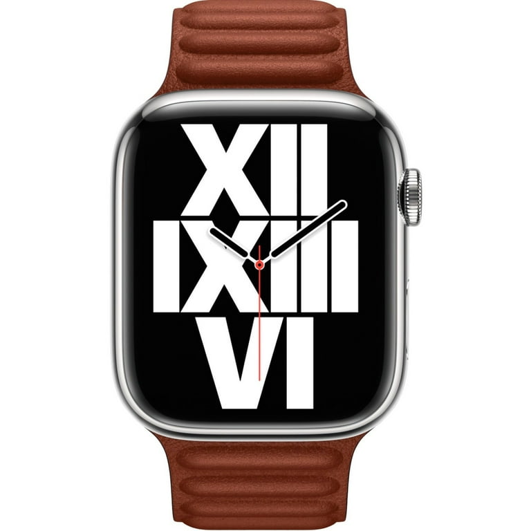 Amazon.co.jp: Apple Watch(45mm)ケース用ミッドナイトレザーリンク - S/M : 家電＆カメラ
