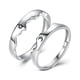 thumbnail image 1 of 2 Anillos Promesa Pareja Sol Y Luna De Plata Fina 925 Amor, 1 of 5