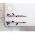 thumbnail image 3 of Moontay Tijeras de corte de pelo de 5,5 pulgadas con agujeros grandes para los dedos Tijeras profesionales de peluquero estilista Tijeras de corte de pelo de salón 440C Acero inoxidable japonés Plata, 3 of 3